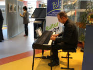 Vernissage Gary Westall, Bücherei Espelkamp